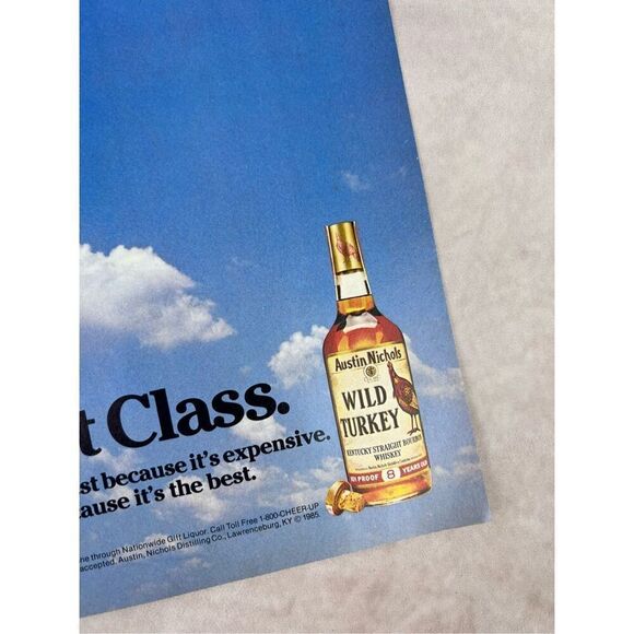 Vintage Jantzen Swimwear and Wild Turkey Double Sided Magazine Ad - Picture 8 of 11